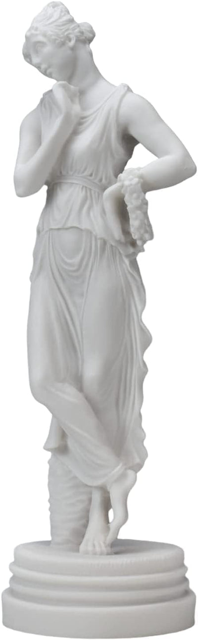 The Dancer Canova Museum Copy Female Cast Marble Skulptur Statue 32 cm