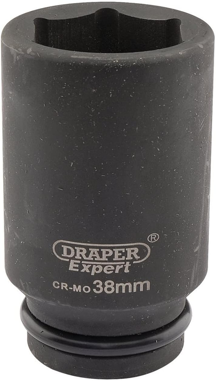 Draper Expert 5049 Hi-Torq Sechskant-Tiefbettstecknuss 17 mm 3/4 Zoll Vierkantantrieb, 419D-MM 38 mm