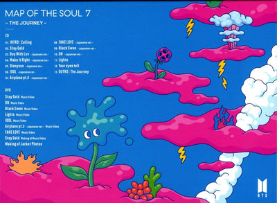 MAP OF THE SOUL : 7 ~ THE JOURNEY ~ (Ltd. CD+DVD) B, Audio-CD