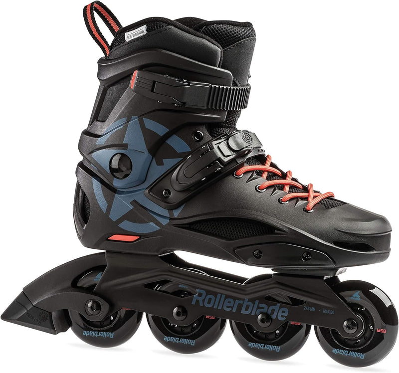 Rollerblade Unisex – Erwachsene Rb Cruiser Inline-Skate 220 black/grey blue, 220 black/grey blue