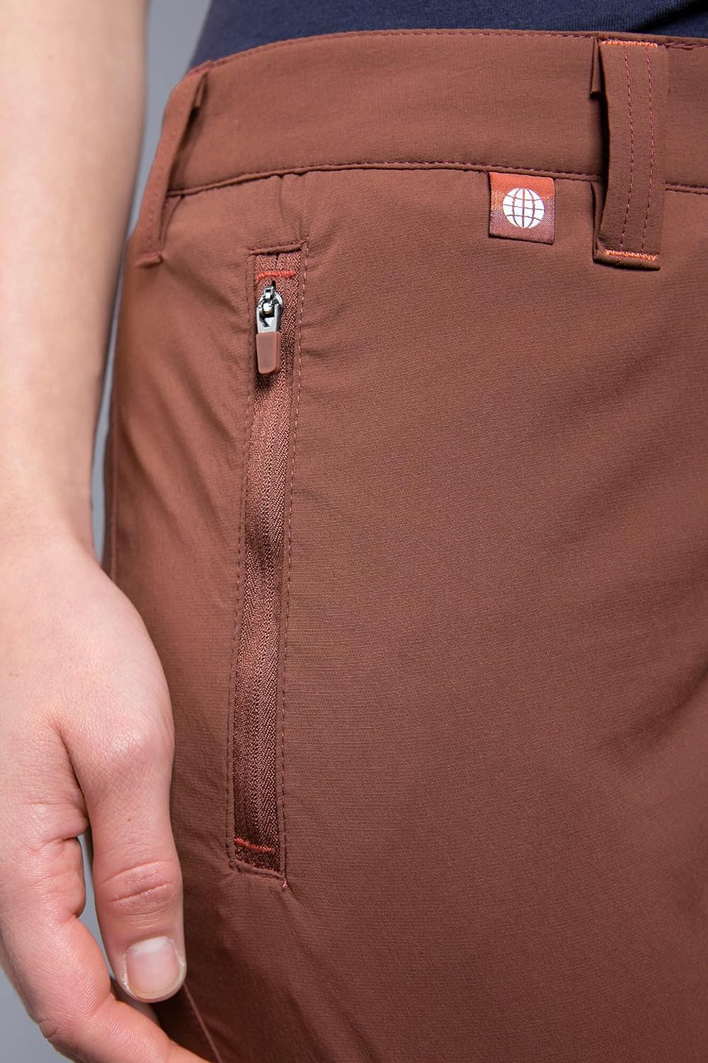 Tatonka W Travel Shorts Rot - Leichte Bequeme Damen Reise und Wander-Shorts, Grösse 42 - Farbe Auber