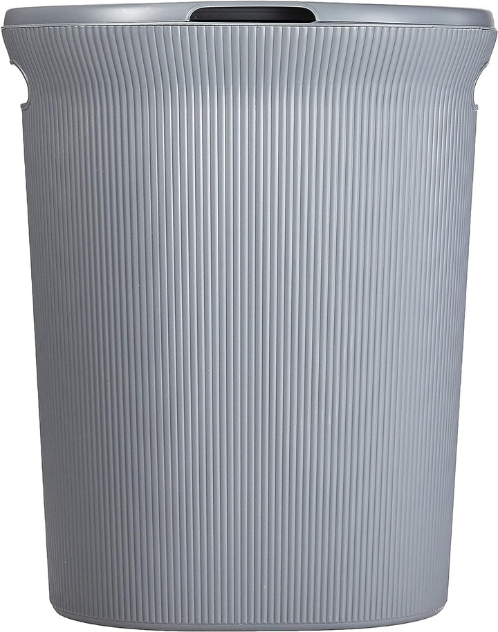 Tatay Baobab Wäschekorb, 40L Kapazität, Polypropylen, BPA frei, mit Deckel. Anthrazitgrau. Massnahme
