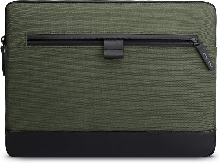 Adore June 16 Zoll Bent Laptop Tasche Oliv Grün kompatibel mit MacBook Pro 16 2023 2021, Nachhaltige
