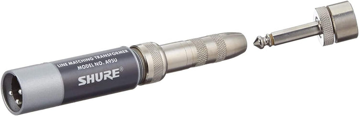 Shure A95U Kabelgebundene Mikrofone Adaptators for microphones XLR männlich auf High Z MC1M Einzelbe