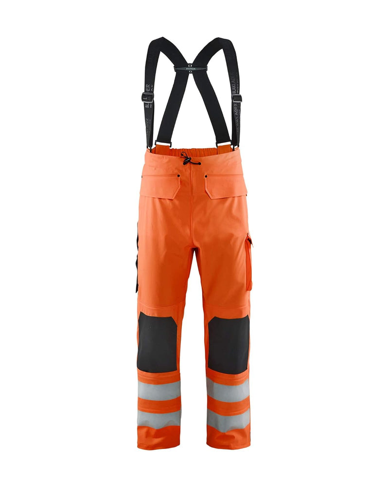 Blaklader 13022003 Regenhose High Visity Level 2, Hallo Vis Orange, Grösse XL Hochglanz-orange XL, H