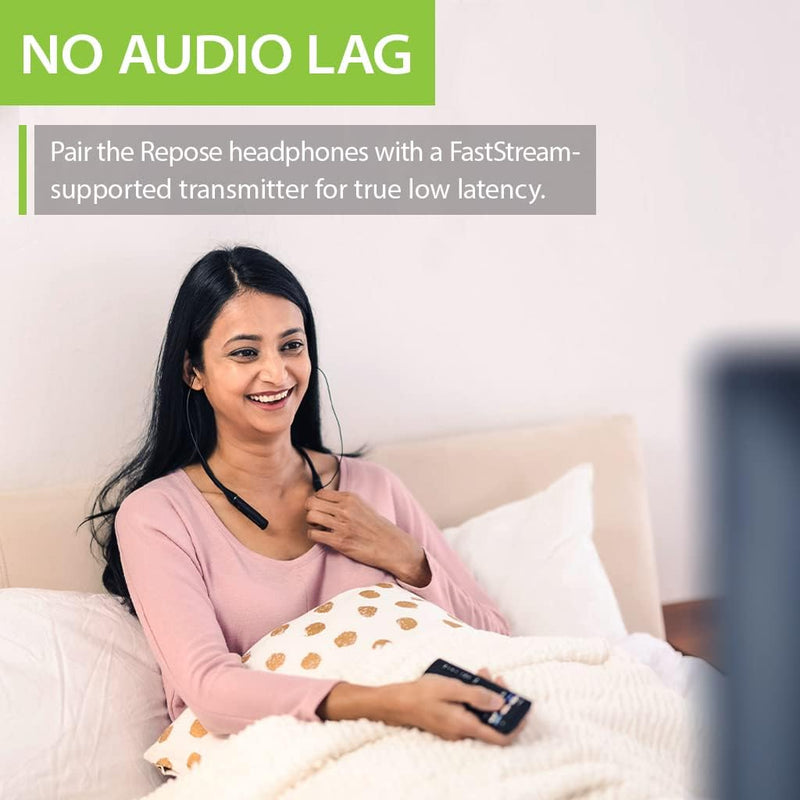 Avantree Repose - Bluetooth In-Ear Schlafkopfhörer mit Kleinen Ohrstöpseln für Seitenschläfer & Klei