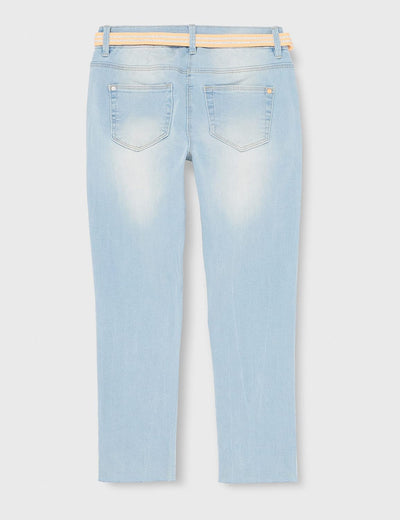 s.Oliver Junior Kids 403.10.203.26.180.2110243 Jeans, Light Blue Stretch (53Z2), 128 Slim