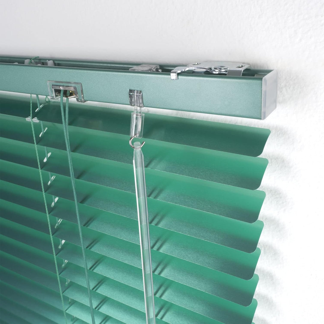 Liedeco Jalousie Mint grün aus Alu, Aluminium-Jalousie Länge 160 cm B 100 cm