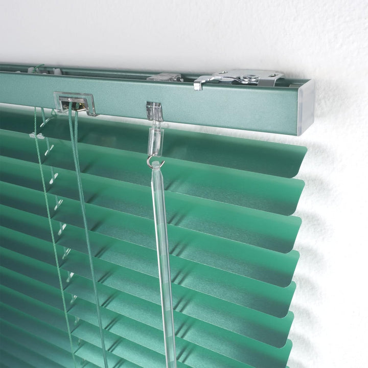 Liedeco Jalousie Mint grün aus Alu, Aluminium-Jalousie Länge 160 cm B 100 cm