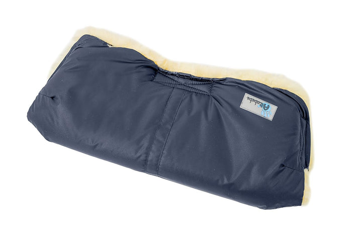 Altabebe MT2800LP-62 Lammfell Handmuff für Kinderwagen Nordkap Kollektion, marine, blau, marine