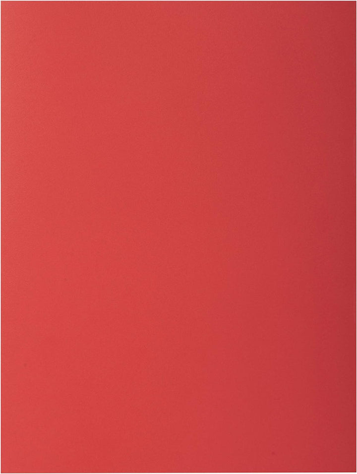 Exacompta - 216012E - Rock''s 210 Klappenmappe, 210 g/m², A4, Rot, 50 Stück, rot
