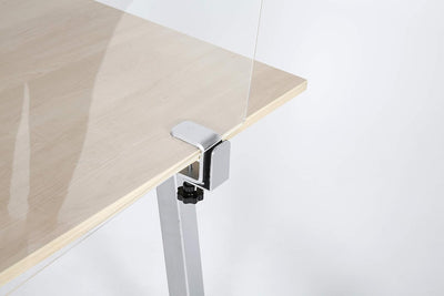 DISPLAY SALES Tischklemme Armklemme (2 St.) für Scheiben und Platten bis 8 mm Stärke Klemme für Tisc