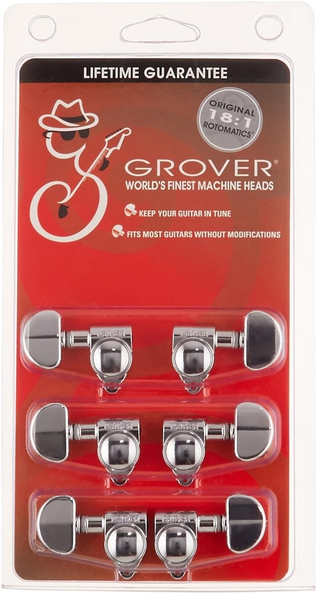 Grover GR102-18C Rotomatics Mechaniken, chrome