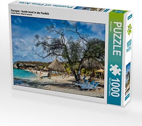 CALVENDO Puzzle Curaçao - Bunte Insel in der Karibik 1000 Teile Lege-Grösse 64 x 48 cm Foto-Puzzle B