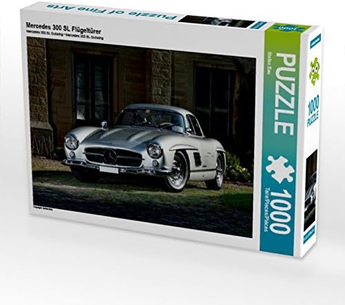 CALVENDO Puzzle Mercedes 300 SL Flügeltürer 1000 Teile Lege-Grösse 64 x 48 cm Foto-Puzzle Bild von S