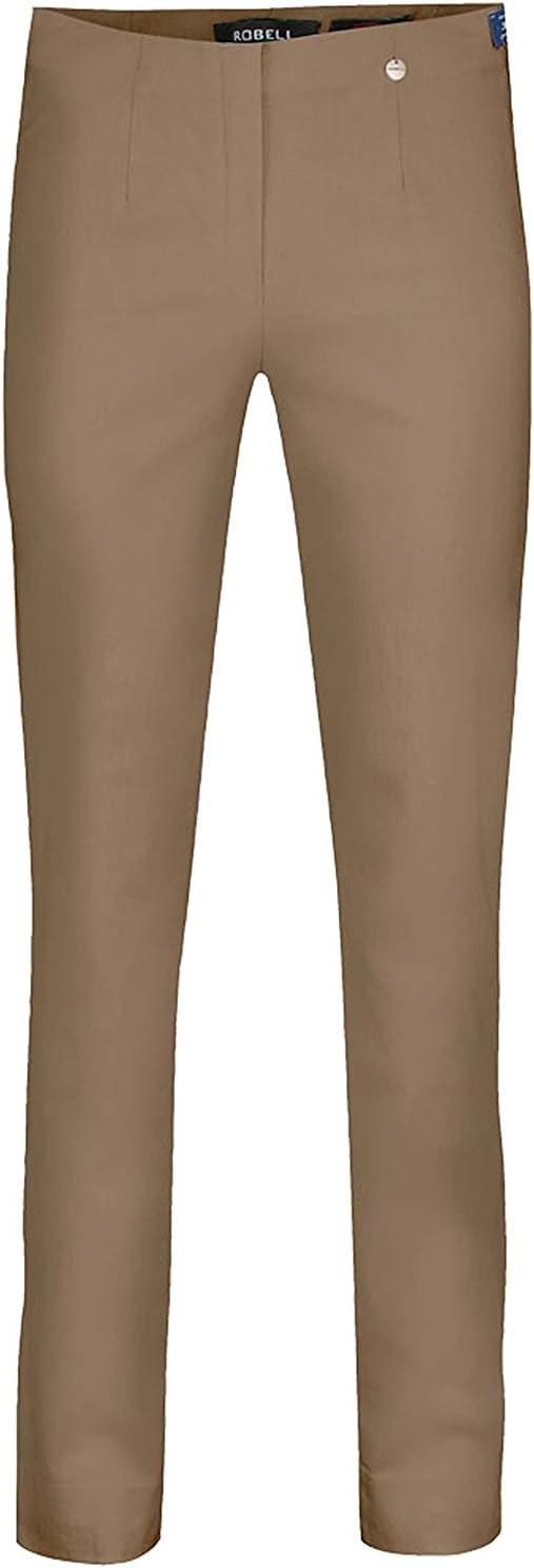 "Ich will Marie" Robell Damen Bengaline Stretchhose aus TV Frühjahr/Sommer 2017 (42, taupe (17))