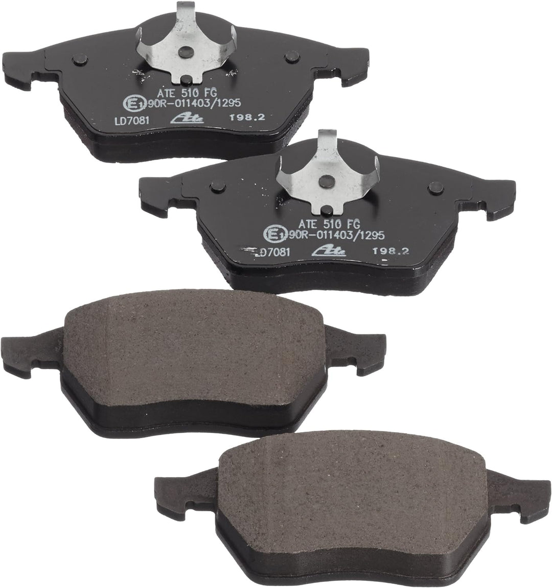 ATE 13.0470-7081.2 Bremsbelagsatz, Scheibenbremse