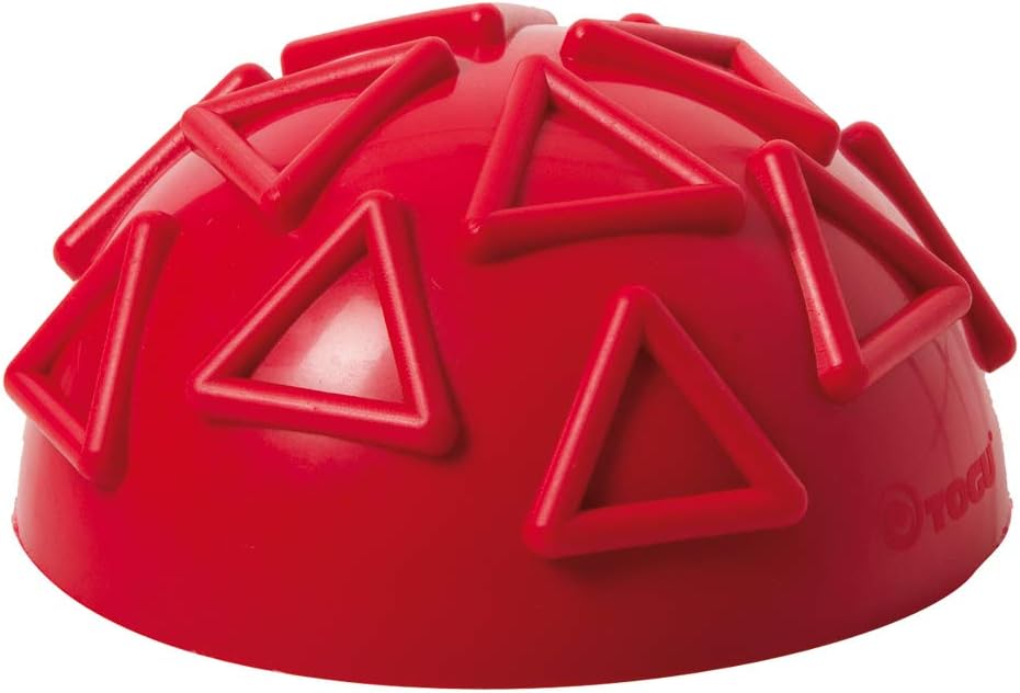 Togu Geo-Balance-Igel 2-er Set XL Rot, Rot
