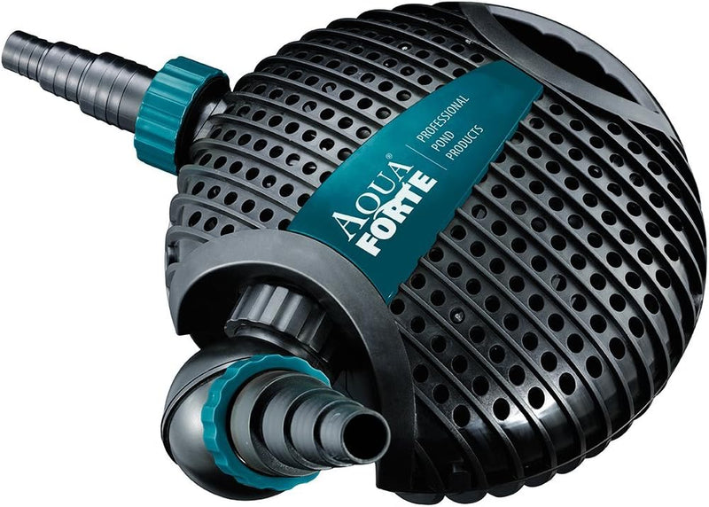 AquaForte O-10.000 Teichpumpe, 120 Watt, maximale Fördermenge 10 m3 pro Stunde, maximale Förderhöhe