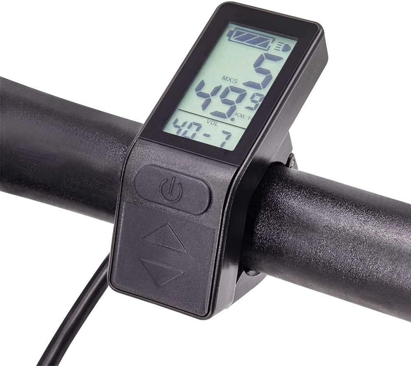 windmeile | Display KT-LCD4, Bordcomputer, LCD-Display, E-Bike, Elektrisches Fahrrad, Pedelec, 24V/3