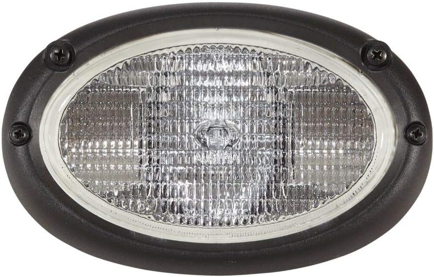 HELLA - Halogen-Arbeitsscheinwerfer - Oval 100 - 12V - Einbau/Schraubanschluss - 2-Punkt Befestigung