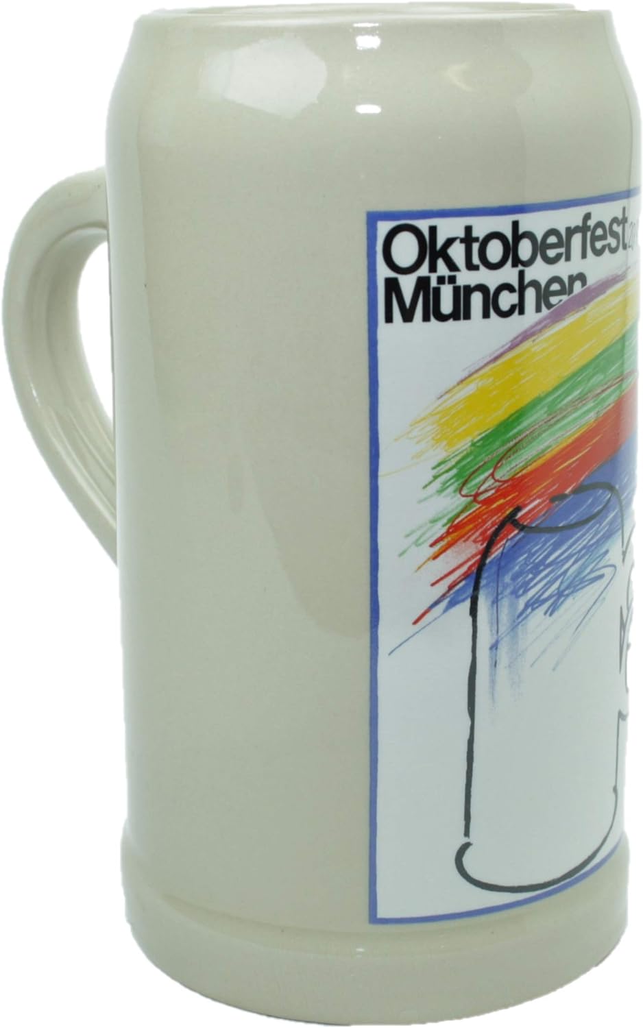 Steinfixx® - Original Oktoberfestkrug 1986 I Jahrgangskrug I Jahreskrug I Wiesnkrug I Sammlerkrug