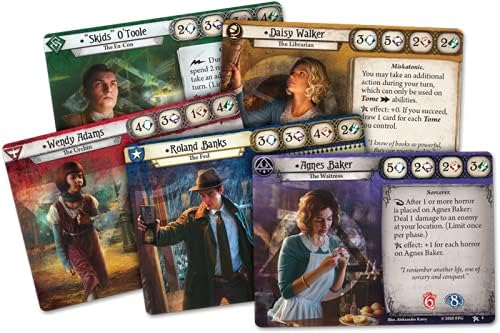 Fantasy Flight Games , Arkham Horror The Card Game: Revised Core Set, Card Game, Ages 14+, 1 to 4 Pl
