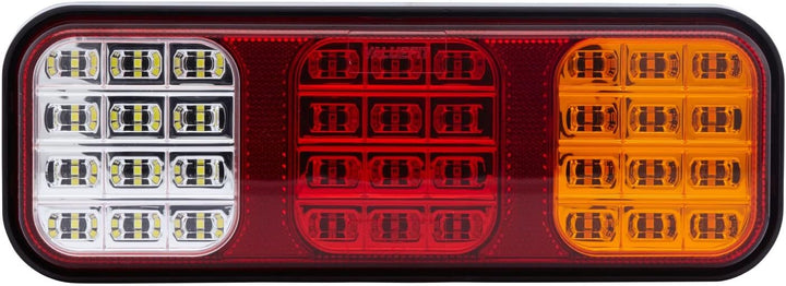 HELLA - Heckleuchte - Valuefit - LED - 24/12V - Anbau/geschraubt - Lichtscheibenfarbe: mehrfarbig -