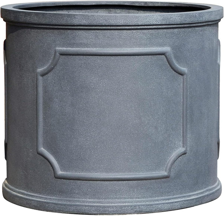 ESCHBACH® Pflanzkübel Portsmouth 45 Blei Grau Rund * 45 x 45 x 38 cm * 10 Jahre Garantie 45x45x38, 4