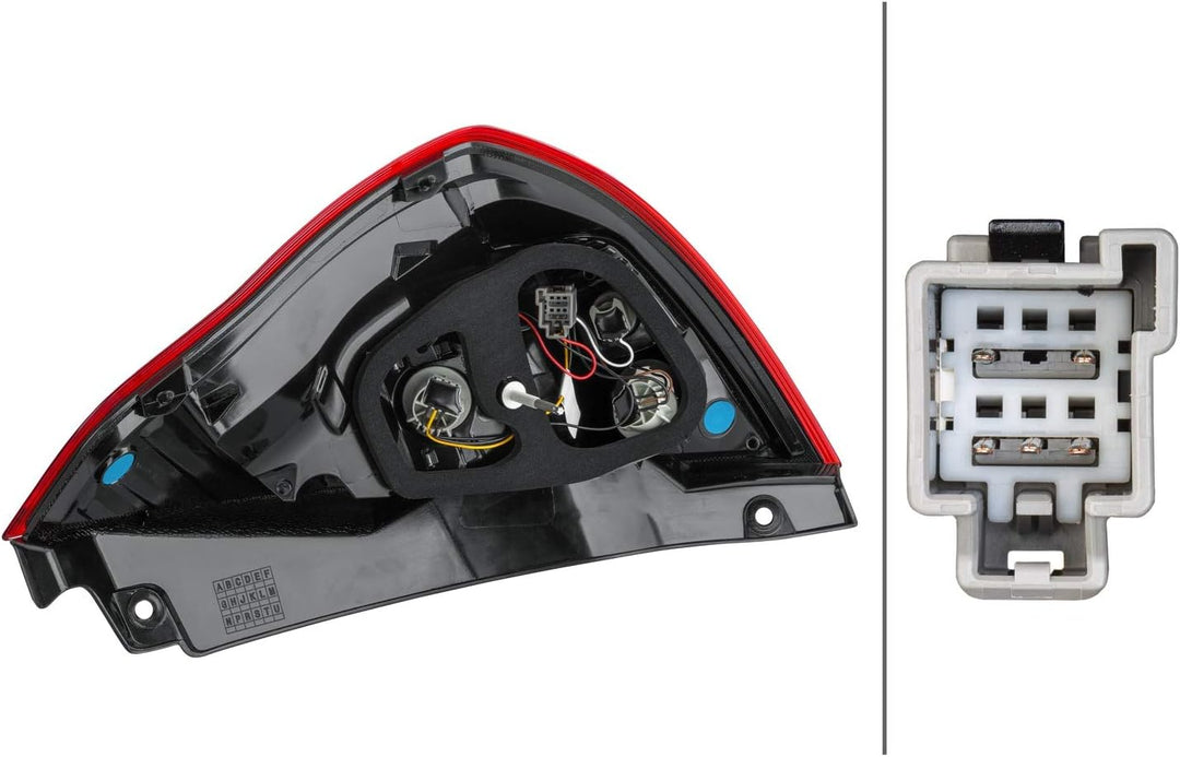 HELLA 2SD 354 850-011 Heckleuchte - Hybrid - links - für u.a. Ford Fiesta VI (Cb1, Ccn)
