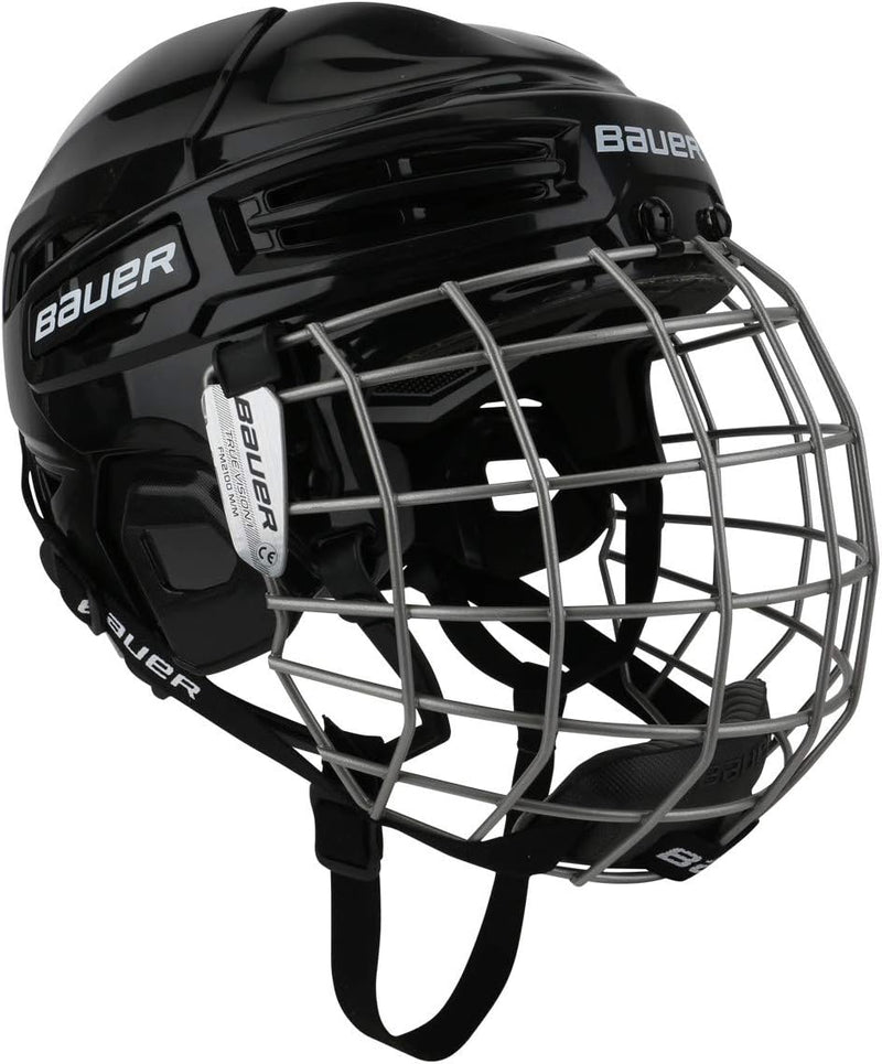 Bauer Helm mit Gitter IMS 5.0, Kopfumfang 54-58, in der Farbe blk
