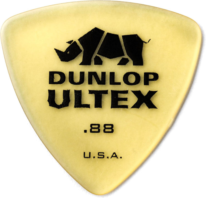 Médiators Jim Dunlop 0,88mm Ultex Triangle 0,88mm sachet de 72 Sachet de 76 0,88mm, Sachet de 76 0,8