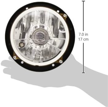 HELLA - Halogen/FF-Hauptscheinwerfer - M133 - 12V - Referenzzahl: 12.5 - Einbau - Stecker: Flachstec