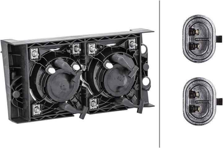 HELLA 1PE 965 410-121 Halogen-Fernscheinwerfer - 24V - rechts