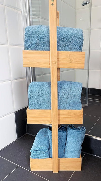 Glart 49M4B saugfähige Mikrofaser Handtücher in Premium Qualität. Trocknen Haut & Haare einfach nur
