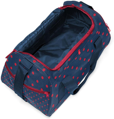 reisenthel activitybag Mixed dots red - dynamische und Moderne Sport-/Reisetasche, wasserabweisendes