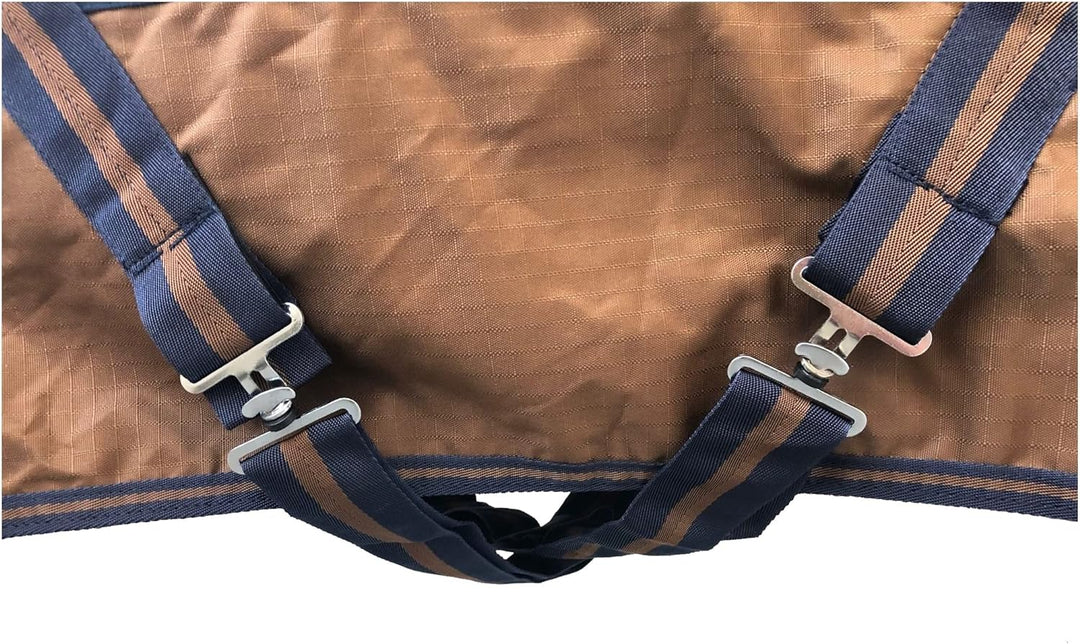 RL24 - Weidedecke Winterdecke 600D BASICLINE mit Nylonfutter, Polarfleecefutter oder Füllung in 100g