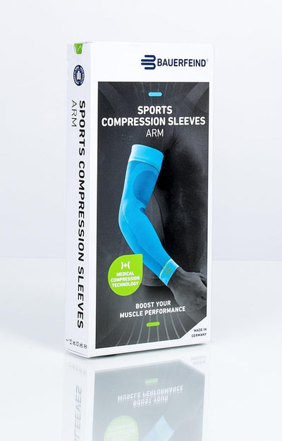 Bauerfeind Arm Sleeve „Sports Compression Sleeves Arm“, 1 Paar Sport Kompressions-Armbandagen, Unise