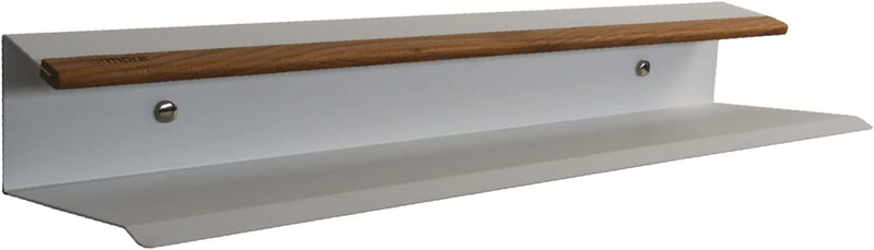 Armore Schuhregal zum Aufhängen an der Wand, Schwerlastregal, Regal aus Natürlichem Eichenholz und M