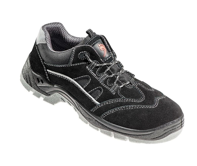 BAAK Sicherheitsschuhe Hugo Industrial S1P Halbschuhe BGR191 Grösse 44, schwarz, 8724 44 EU, 44 EU