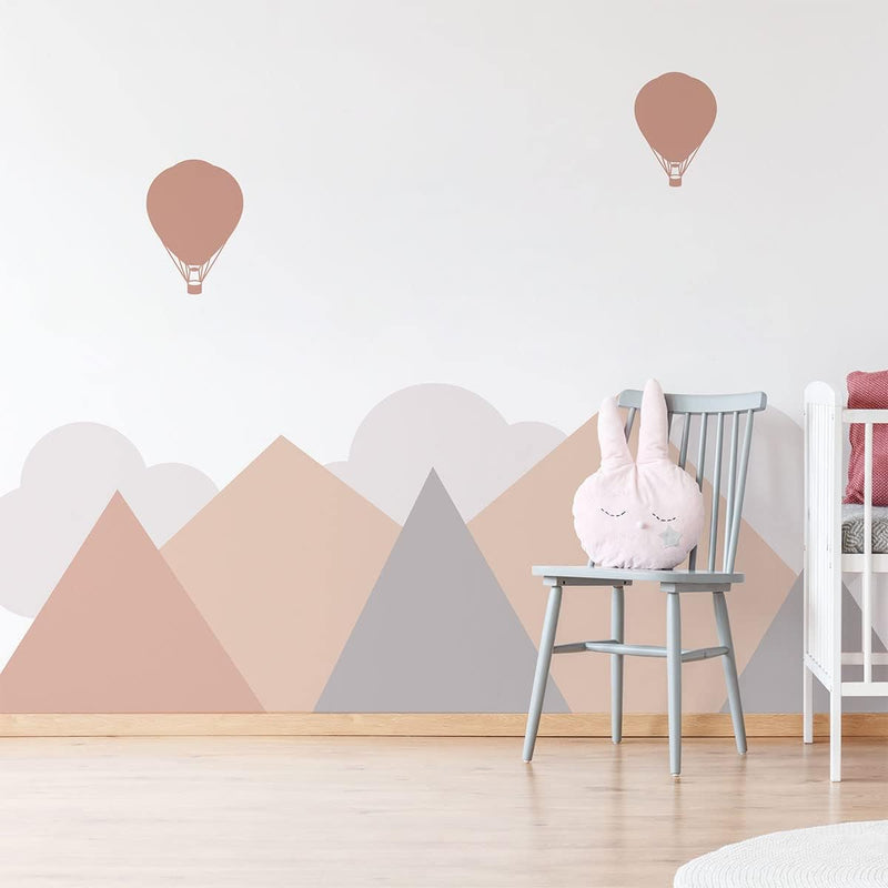 Wandsticker Kinder Deko Babyzimmer Wandsticker Kinder Wandsticker skandinavische Berge Stockholm H12