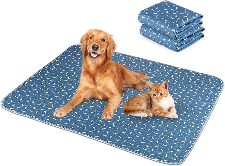 Waschbar Haustier-Urinunterlage, Hygieneunterlagen für Haustier, 90*80cm Wasserdichter Haustier Matt