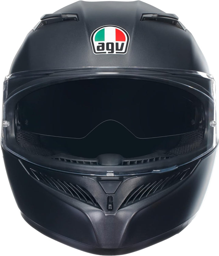 AGV - K3 E2206 MPLK Motorradhelm, Herren Integralhelm, ECE Vollvisierhelm mit Schweissabsorption, Sp