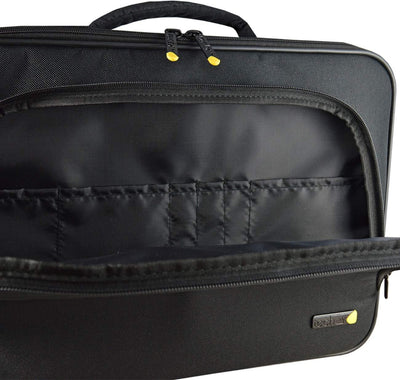 techair Schwarze Laptoptasche für Laptops 18.4, 18.4