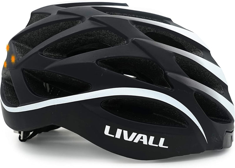 LIVALL BH62 Neo - Smarter Fahrradhelm mit LED-Lichtsystem, SOS-Alarm System, Multimedia Einheit & Fr