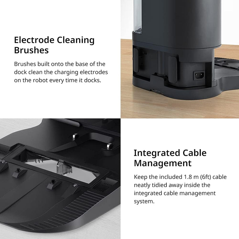 roborock Auto-Entleerungsstation für S7 und S7 MaxV (bis zu 6 Wochen ohne Entleerung, TÜV zertifizie