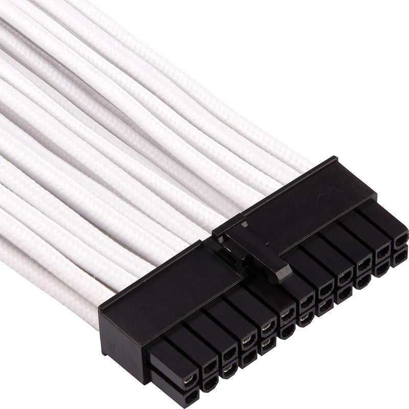 Corsair Premium Sleeved Netzteil Pro-Kabel-Set Typ4 (Generation 4-Serie) Weiss Pro-Set Weiss, Pro-Se