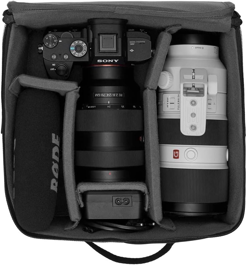 Douchebags Unisex Erwachsene The Ramverk M Camera Insert huelle, Schwarz, S