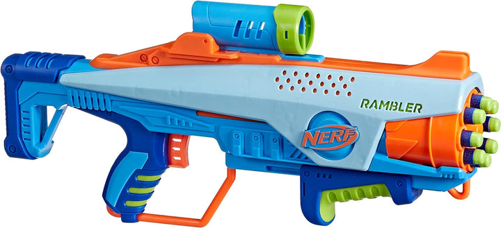Nerf Elite Junior Rookie Pack, Easy-Play Blaster, 32 Nerf Elite Darts, 4 Ziele, Rookie Pack