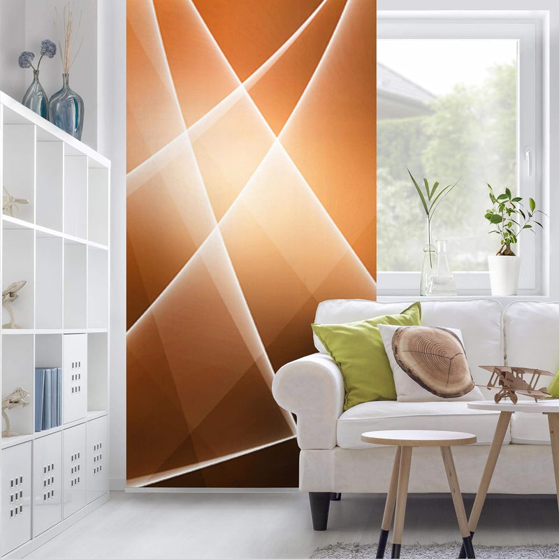 Bilderwelten Raumteiler Orange Sound 250x120cm inkl. transparenter Halterung 250x120cm incl. transpa